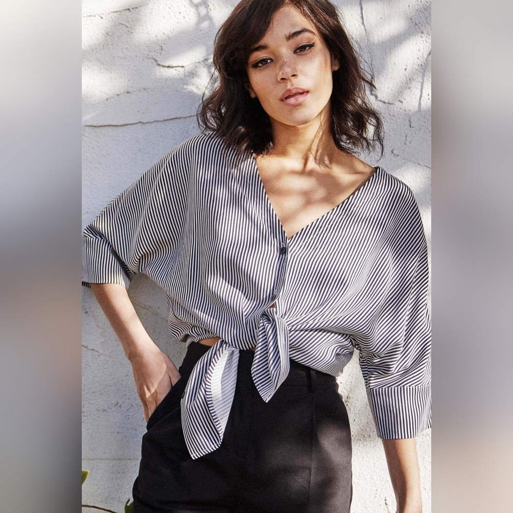 Vetta Capsule Collection The Boyfriend Shirt Stripe